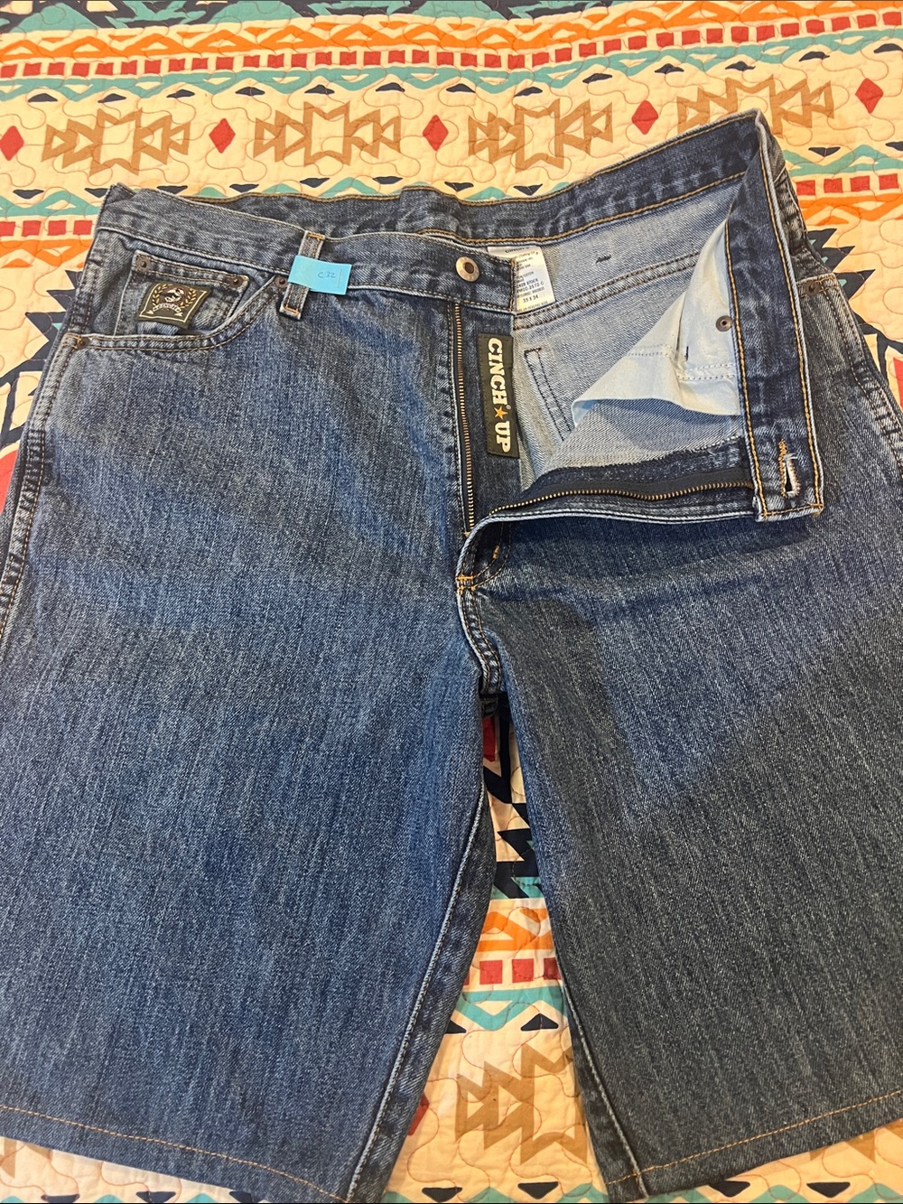Cinch Dark Blue Relaxed Fit Men’s Jeans